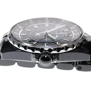 CHANEL | Accessories | Chanel J2 H312 Gmt Black Ceramic  display picture 2